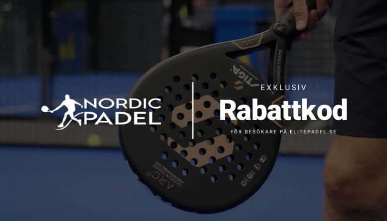 Nordic padel rabattkod och kampanjkod