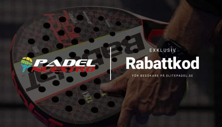 Padel nuestro rabattkod och kampanjkod